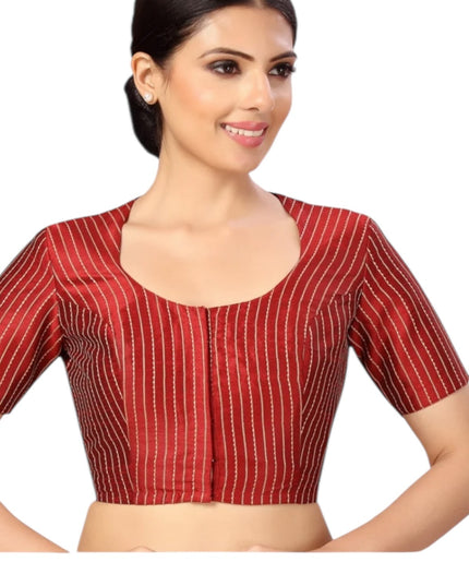 Front hook blouse by Kurti Connection USA