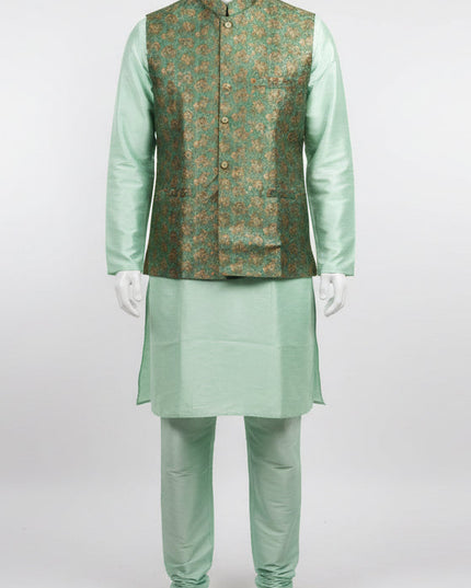 Green kurta set