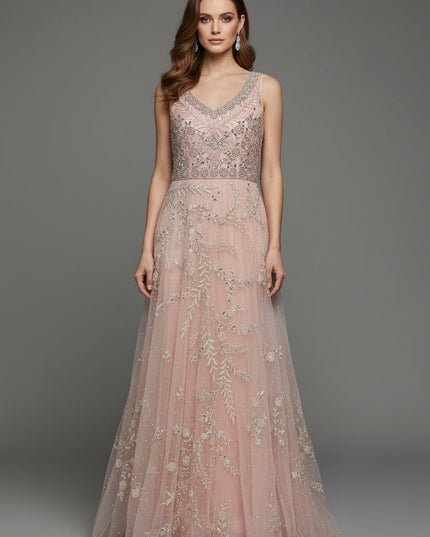 Heavy party wear gown by Kurti Connection USA