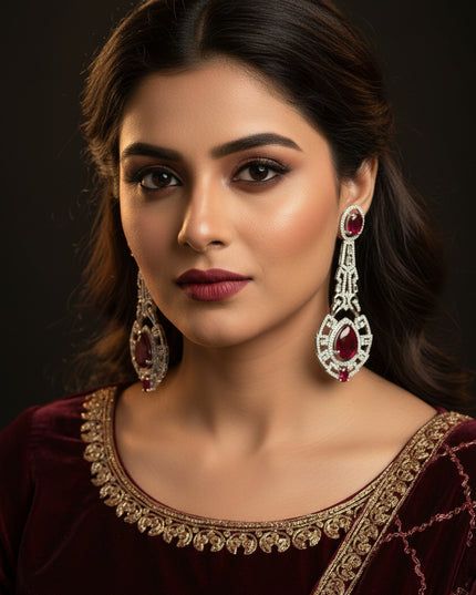AD earrings