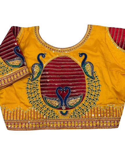 Front hook blouse