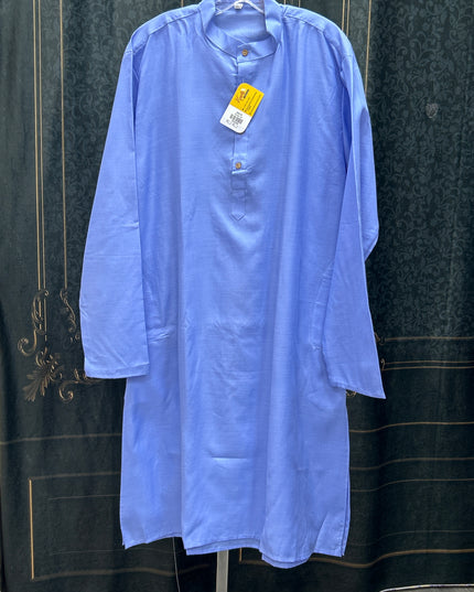 Light purple cotton kurta pajama