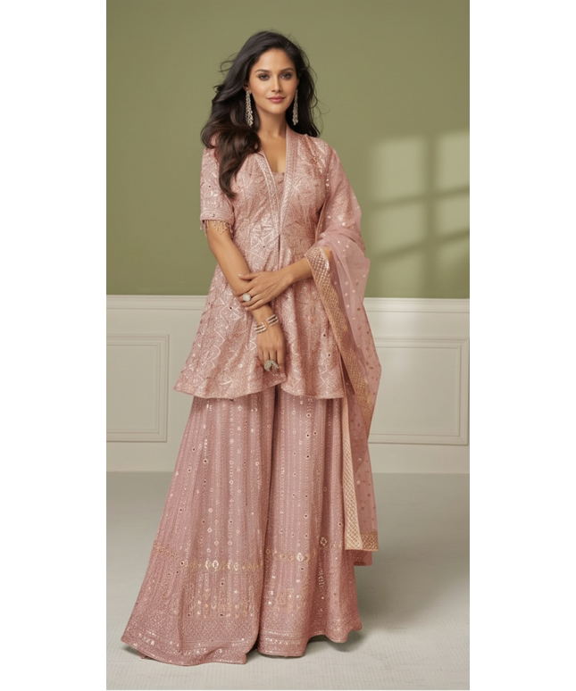 Aashvi: designer sharara suit