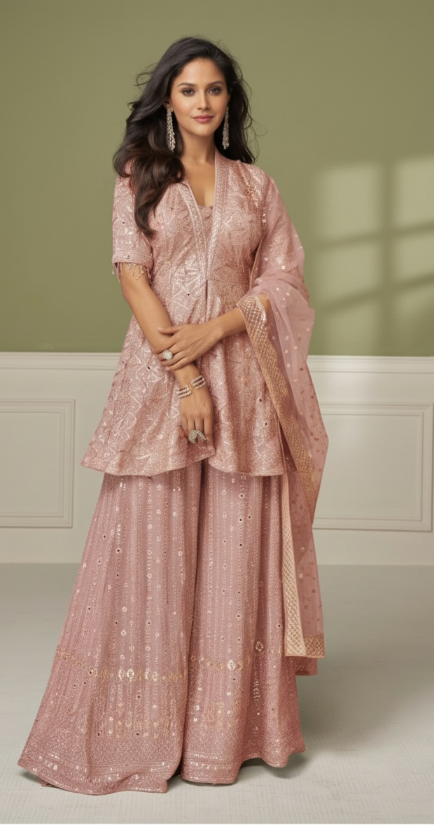 Aashvi: designer sharara suit