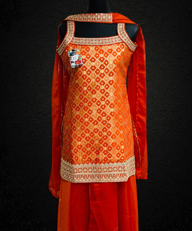Banarasi sharara suit