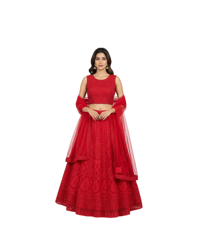 Red lehenga Choli set