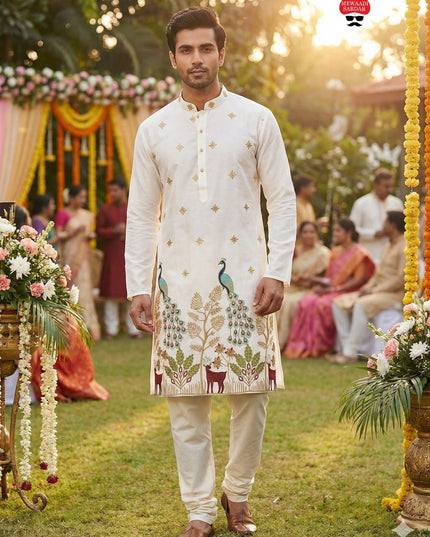 Silk kurta set