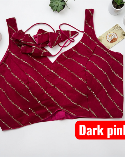 Silk blouses : short sleeves available