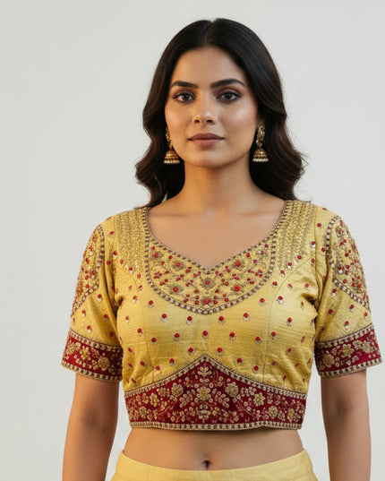 Gold Blouse