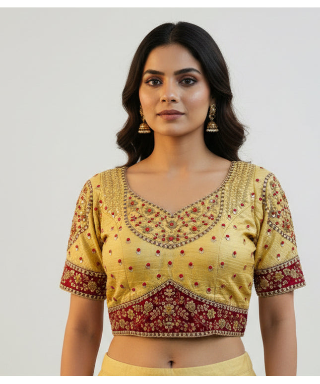 Gold Blouse