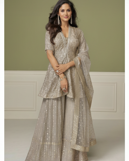 Aashna : designer sharara suit
