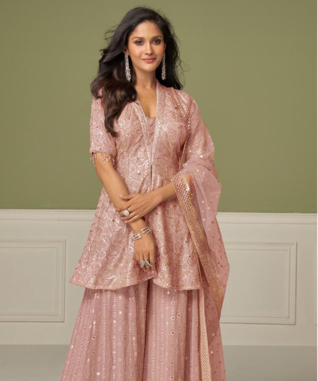 Aashvi: designer sharara suit