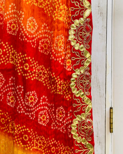 Gota Patti Bandhani dupatta