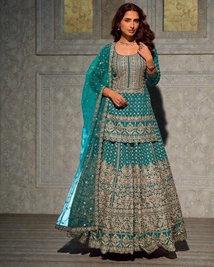 Sureena: designer lehenga Choli sets by Kurti Connection USA