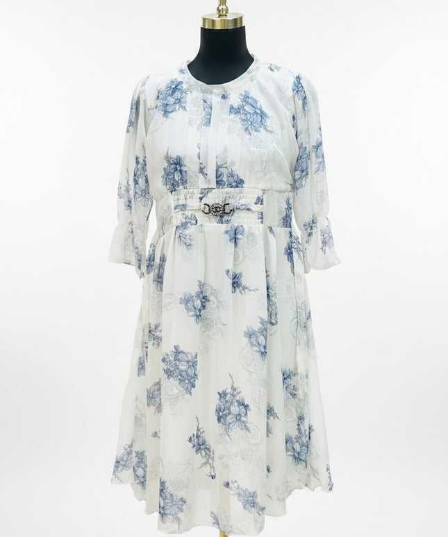 Chiffon summer dress