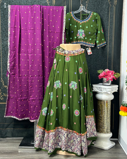 Garba chaniya choli by Kurti Connection USA