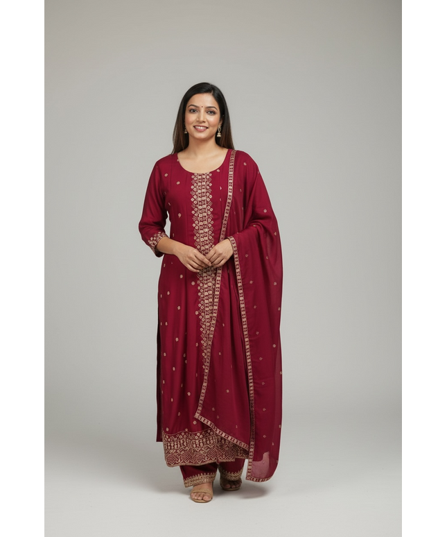 Anarkali long Kurti set by Kurti Connection USA