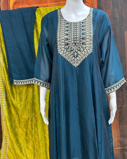 Anarkali Kurti set by Kurti Connection USA