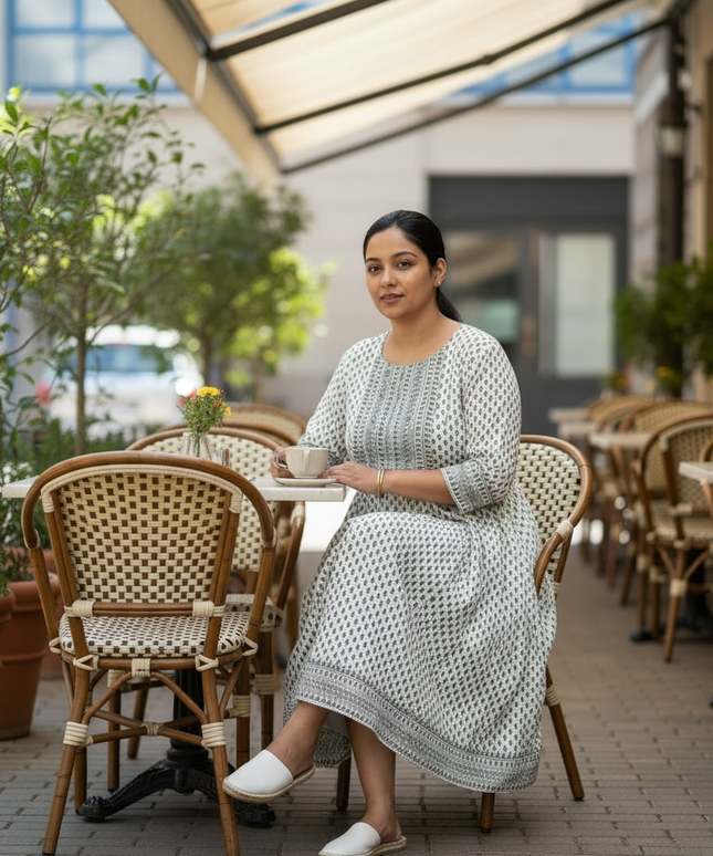 Jaipur cotton Kurti by Kurti Connection USA