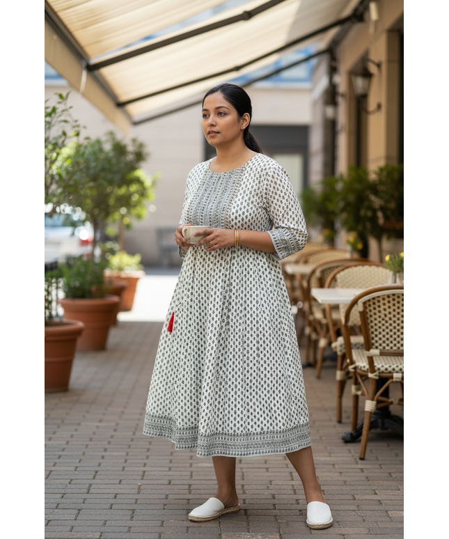 Jaipur cotton Kurti by Kurti Connection USA