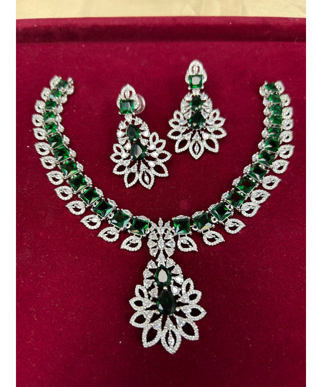 Statement necklace set by Kurti Connection USA