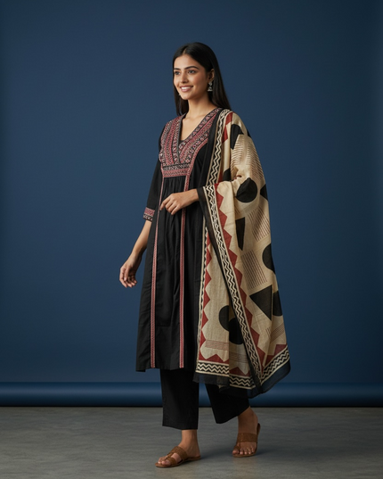 Dhabu Cotton salwar suit