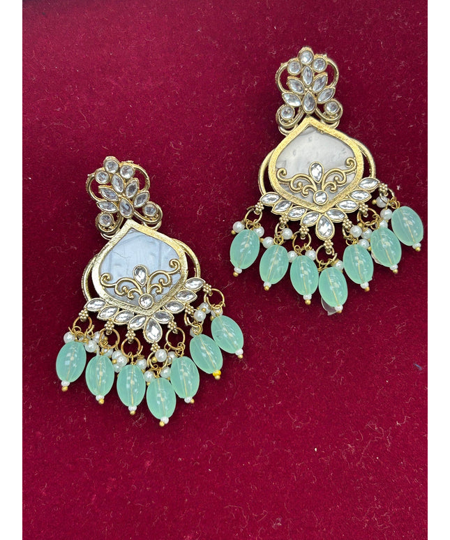 MOP earrings by Kurti Connection USA