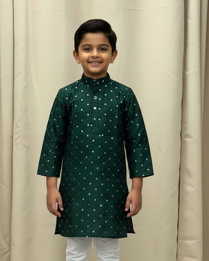 Mirror work kids Kurta (foil mirror)