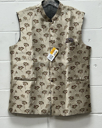 Silk vests : half jacket for kurta