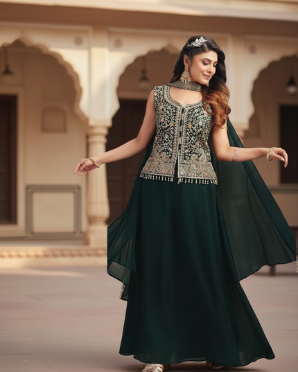 Party wear sharara suit