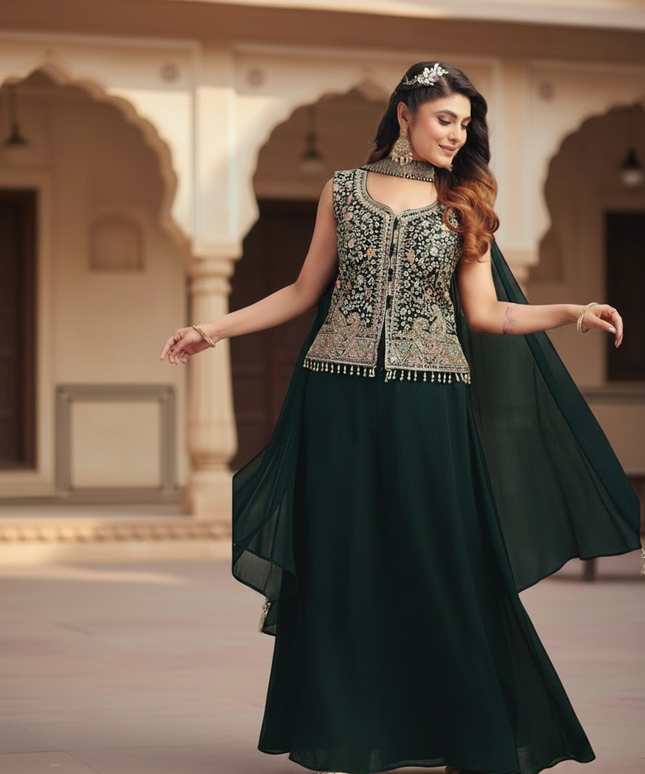 Party wear sharara suit