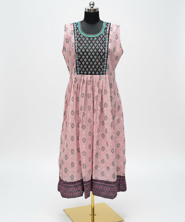 Chanderi silk kurti