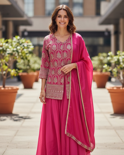 Sharara suit - Kurti Connection USA