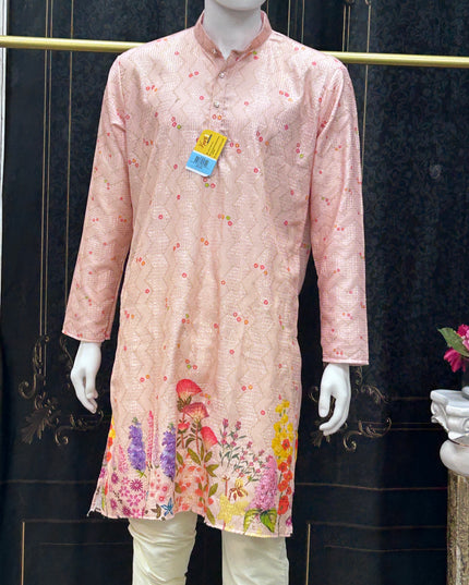 Rayon Kurta with digital print