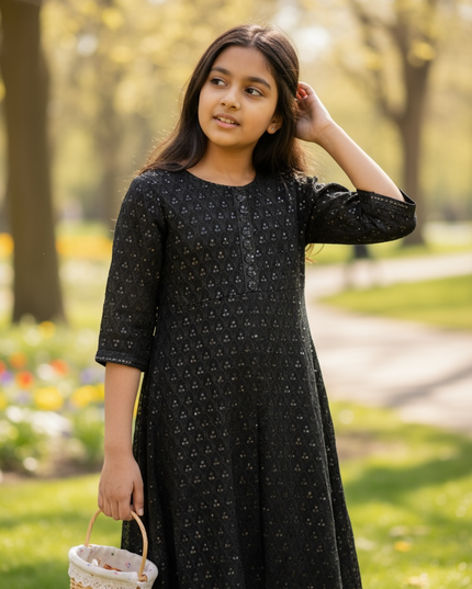 Chikankari kurti for girls by Kurti Connection USA