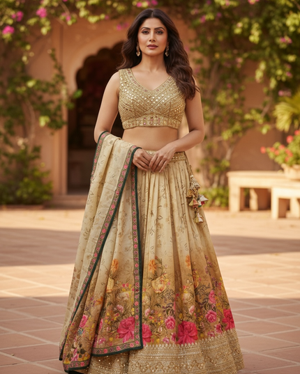 Wedding guest collection: lehenga Choli set by Kurti Connection USA