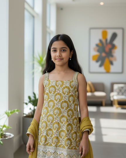 Kids Sharara suit by Kurti Connection USA