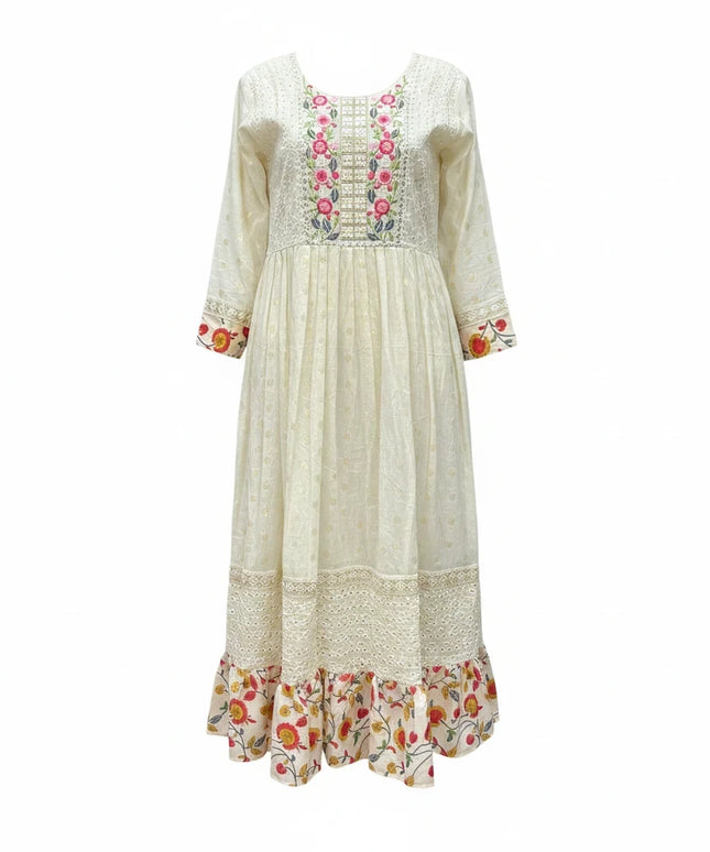 Cotton long kurti