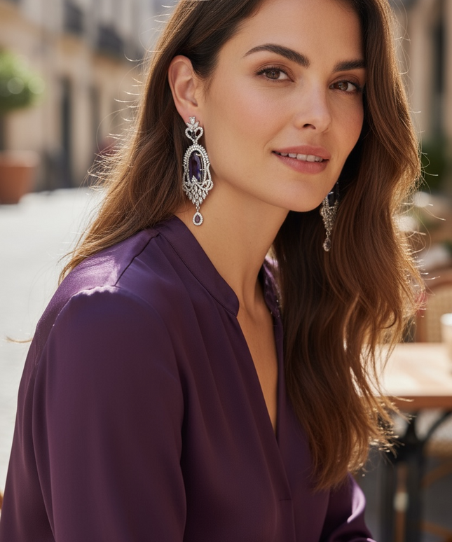 AD earrings by Kurti Connection USA
