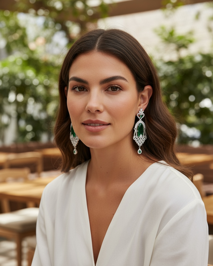 AD earrings by Kurti Connection USA