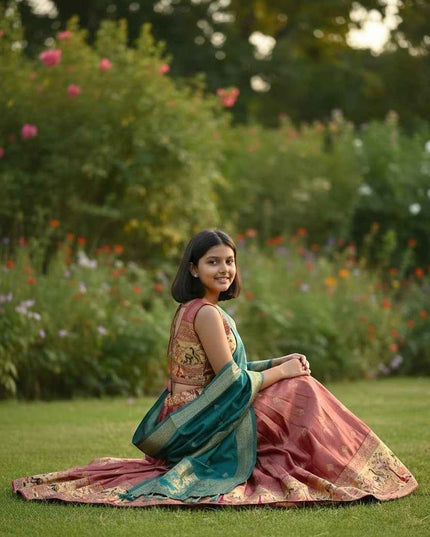 Traditional Indian Wedding Attire Lehanga Choli Set