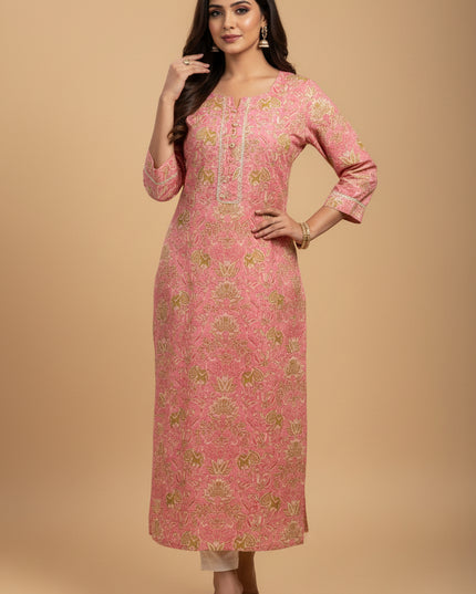 Cotton kurti | printed cotton kurti | Indian salwar suit - Kurti Connection USA