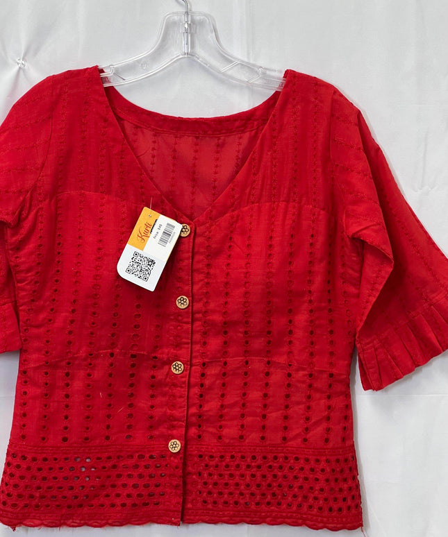 Long blouses : chikankari - Kurti Connection USA