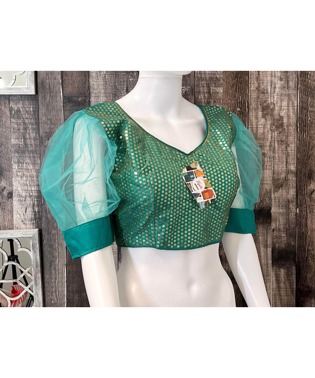 Sequin blouse - Kurti Connection USA