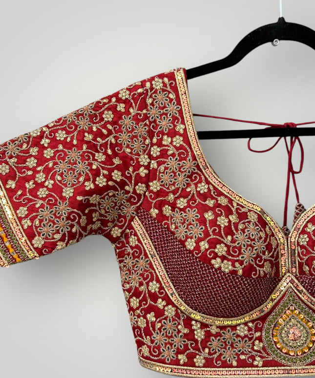 Sabyasachi cut | readymade blouse - Kurti Connection USA