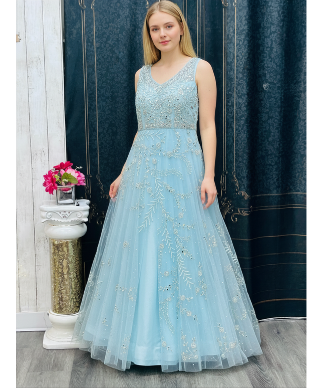 Party wear long gown : Indo western